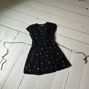 Reformation Wrap Mini Dress